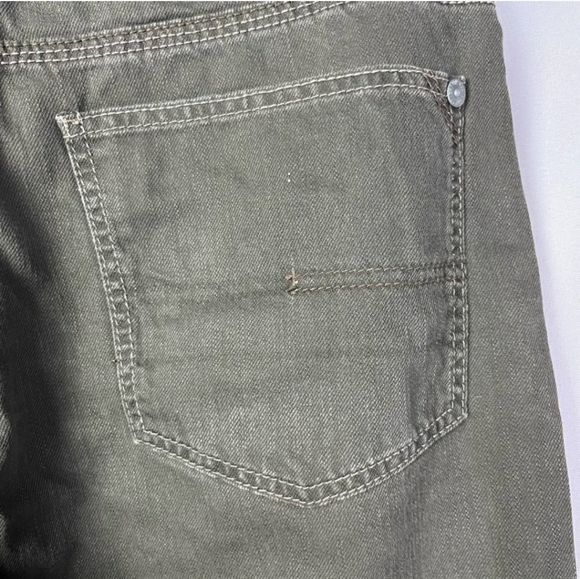 Calvin Klein Dark Green Straight Leg Jeans 36 X 32 - Picture 4 of 4